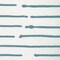 1 Yard Ink Stripe Denim Oyster Linen Fabric with Painterly Linear Print for Decor